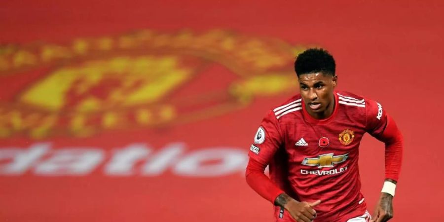 Legt seinen Schwerpunkt in sozialen Medien lieber auf soziales Engagement: Marcus Rashford. Foto: Paul Ellis/PA Wire/dpa