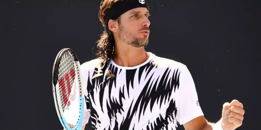 Dauerbrenner: Feliciano Lopez bestritt bislang 75 Grand Slams in Serie. Foto: James Ross/AAP/dpa