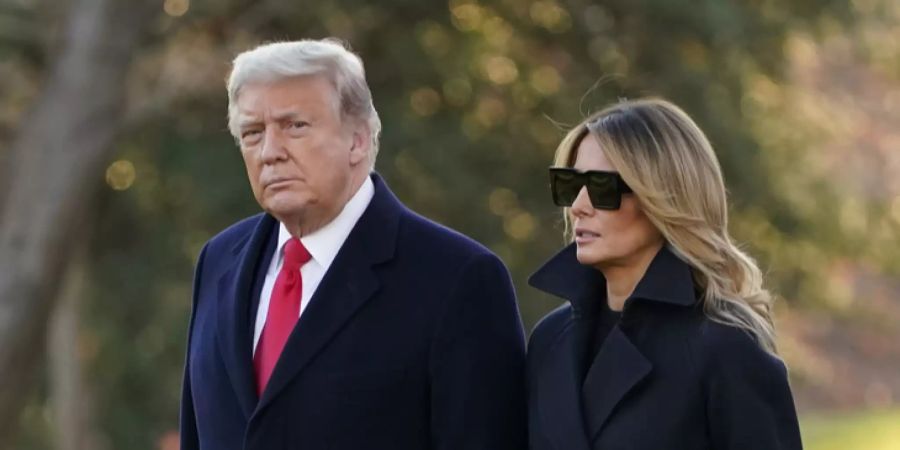 Melania Trump steht ihrem Mann Donald zur Seite.