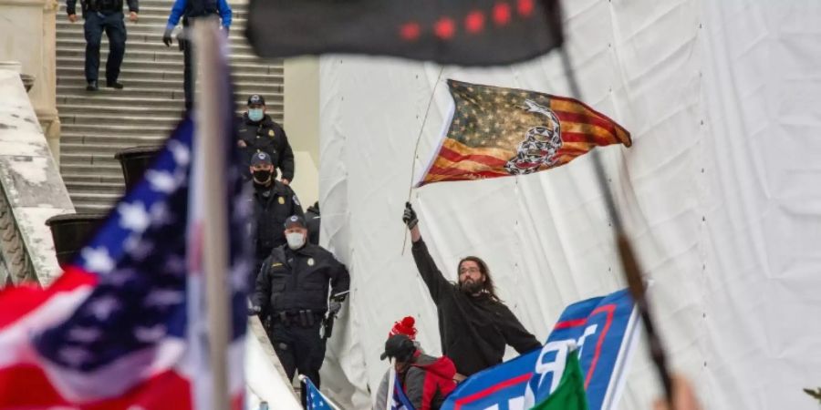 Entsetzen über Unruhen in Washington