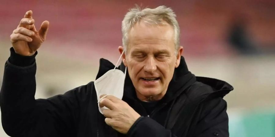 Kritischer Freiburg-Coach: Christian Streich. Foto: Marijan Murat/dpa