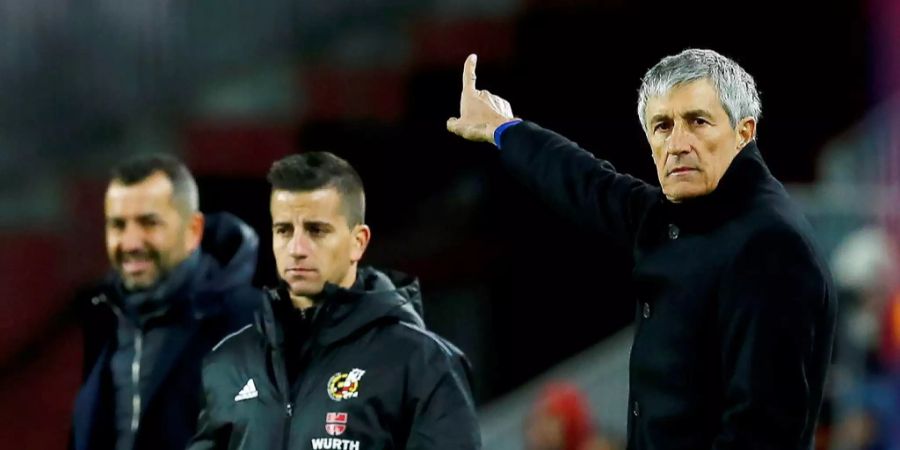 Quique Setién FC Barcelona