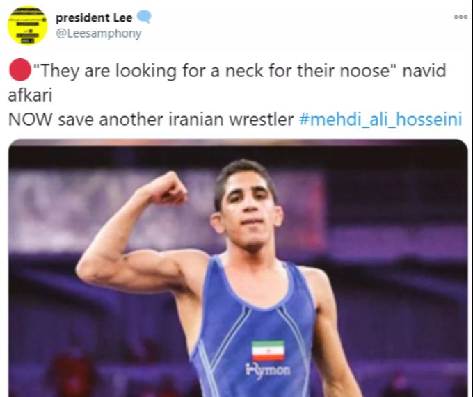 Mehdi Ali Hosseini soll in seiner Heimat erhängt werden. Mehdi Ali Hosseini