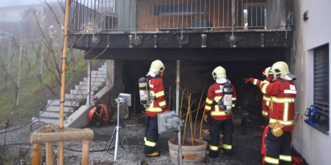 Sauna in Brand geraten