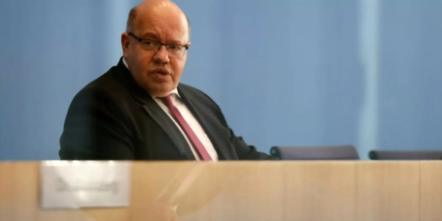 Bundeswirtschaftsminister Peter Altmaier (CDU)