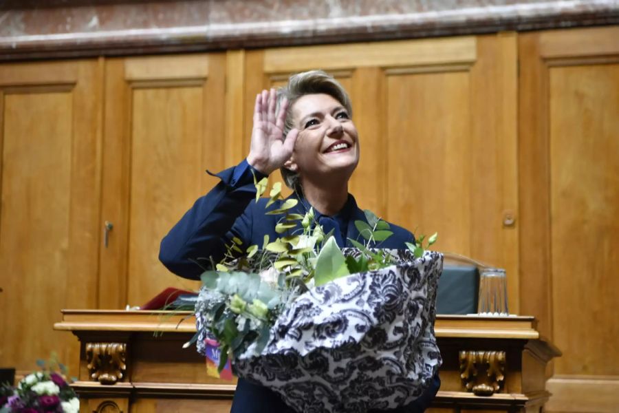 Karin Keller-Sutter Wahl Bundesrat