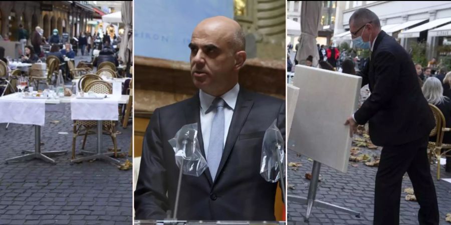 Alain Berset Restaurants Coronavirus