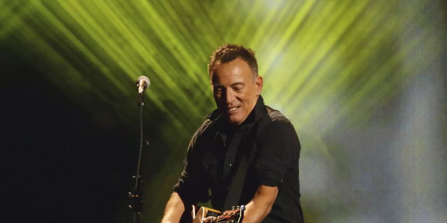 ARCHIV - Bruce Springsteen ist einer der Stars, die beim Grosskonzert «We Love New York: The Homecoming Concert» im Central Park auftreten werden. Foto: Nathan Denette/The Canadian Press/AP/dpa