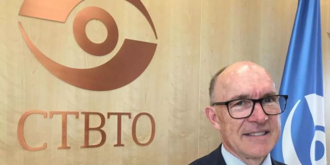 Robert Floyd, neuer Generalsekretär der internationalen Organisation zur Überwachung des Verbots von Atomversuchen (CTBTO). Foto: Albert Otti/dpa Robert Floyd, neuer Generalsekretär der internationalen Organisation zur Überwachung des Verbots von Atomversuchen (CTBTO). Foto: Albert Otti/dpa