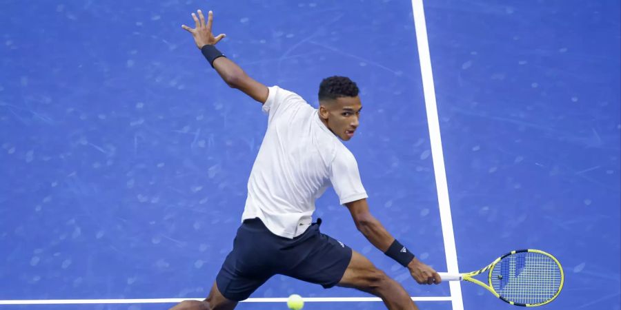 Felix Auger-Aliassime (21) ist die Welnummer 11 und stand zuletzt im US-Open-Halbfinal.