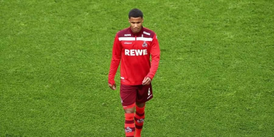 Wechselt vom 1. FC Köln zum AS Monaco: Ismail Jakobs. Foto: Rolf Vennenbernd/dpa Pool/dpa