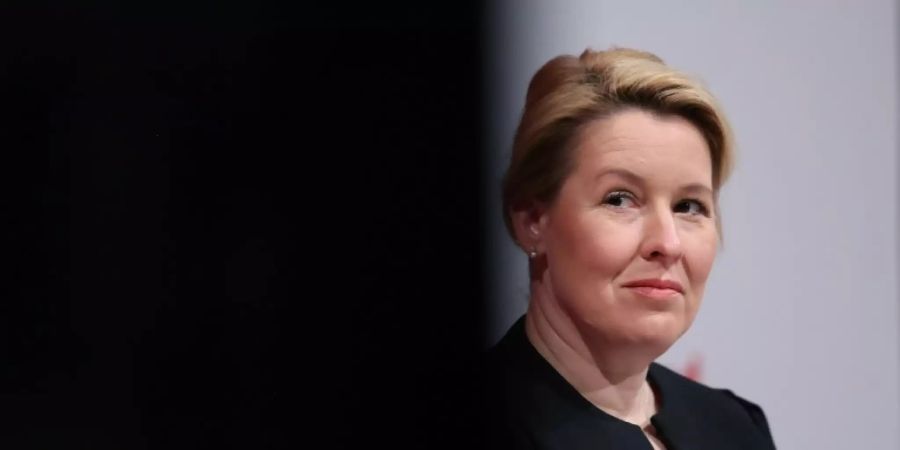 Die Berliner SPD-Spitzenkandidatin Franziska Giffey