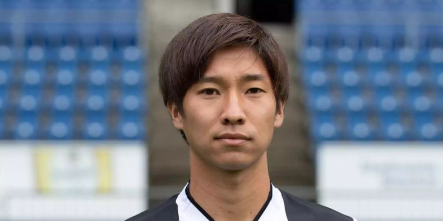 Hat bei Arminia Bielefeld einen Vertrag bis 2024 unterschrieben: Masaya Okugawa. Foto: Friso Gentsch/dpa