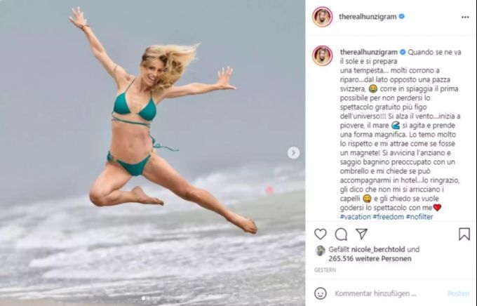 michelle hunziker