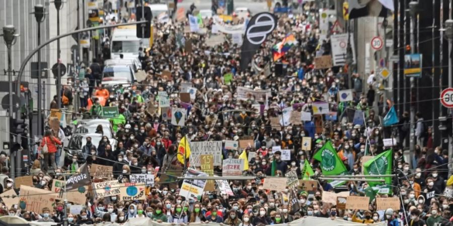 Demonstration von Fridays for Future