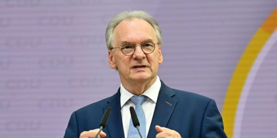 Ministerpräsident Reiner Haseloff (CDU)