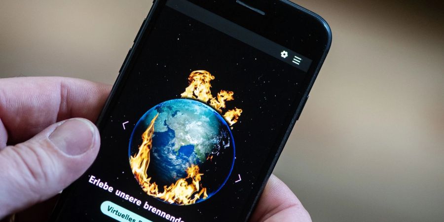 Die vom WDR entwickelte Klima-App gibt einen eindrucksvollen Einblick in die Zerstörungskraft einer aus dem Ruder gelaufenen Umwelt.