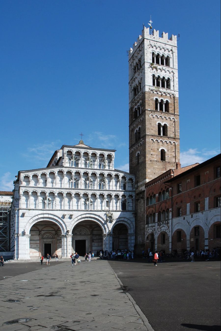 Die Kathedrale San Martino in Lucca.