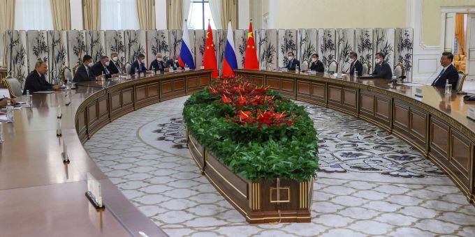 Putin und Xi