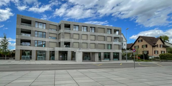 Die Bibliothek in Regensdorf. Die Bibliothek in Regensdorf.