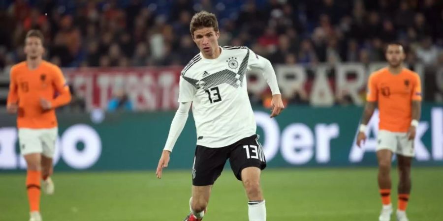 Könnte in die Nationalmannschaft zurückkehren: Thomas Müller. Foto: Federico Gambarini/dpa