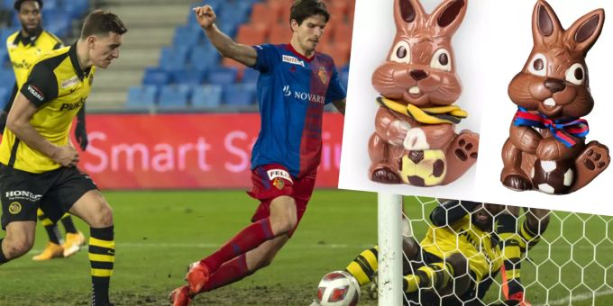 YB auch hier vorne - «Wenigstens läuft es mit dem FCB-Schoggihasen»