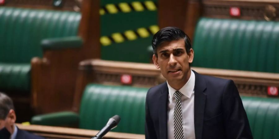 Britischer Finanzminister Rishi Sunak
