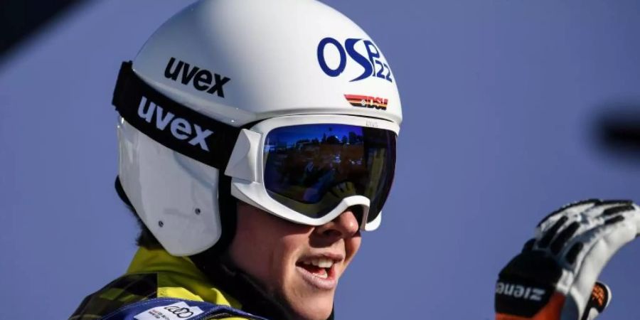 Skicrosser Florian Wilmsmann hat sei erstes Weltcuprennen gewonnen. Foto: Patrick Seeger/dpa