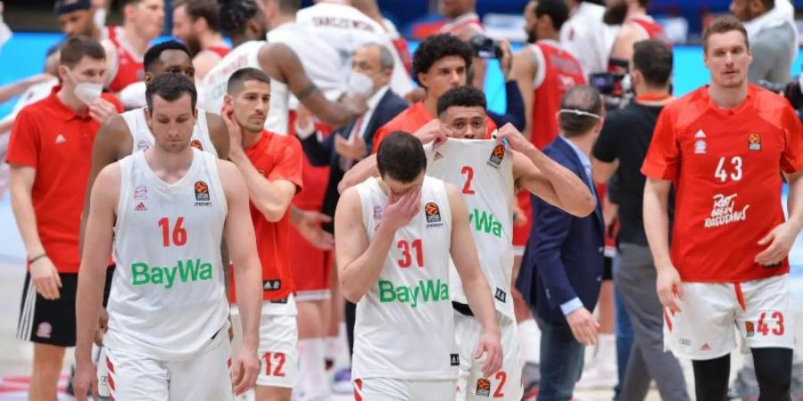Nach einer ausgezeichneten Saison verpassen die Bayern knapp den Einzug in das Final-Four-Turnier. Foto: Degaspari/Ivan Mancini/-/dpa