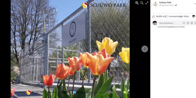Der Schüwo Park in Wohlen AG kann erst Mitte Mai eröffnen. Grund dafür ist ein Wasserschaden. wohlen