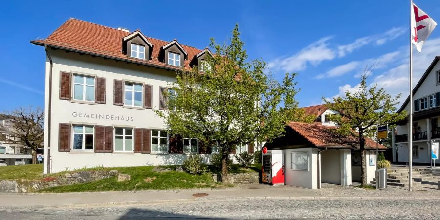 Das Gemeindehaus Aesch (ZH).