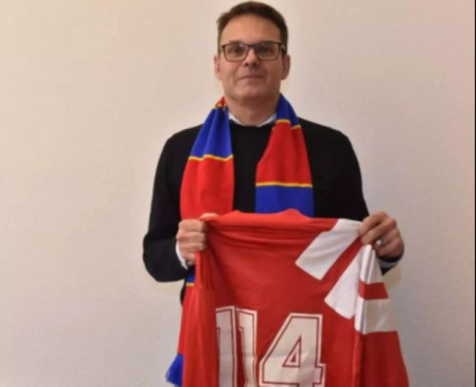 Reto Baumgartner ist Vereinspräsident des FC Basel. FC Basel
