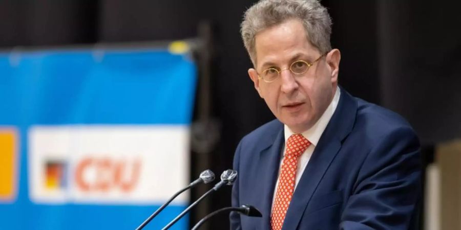 CDU-Mann Hans-Georg Maassen grenzt sich nach seiner Kür zum Thüringer Direktkandidat für den Bundestag von der AfD ab. Foto: Michael Reichel/dpa