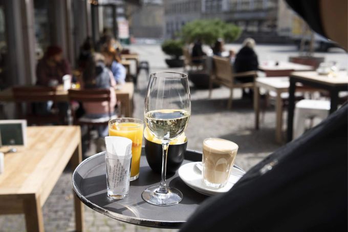 Nicht immer lohnt es sich für das Restaurant, den Aussenbereich allein zu bedienen. Coronavirus