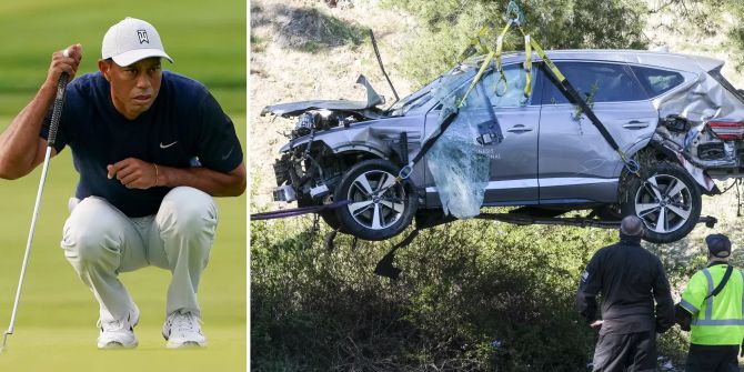 Tiger Woods Unfall