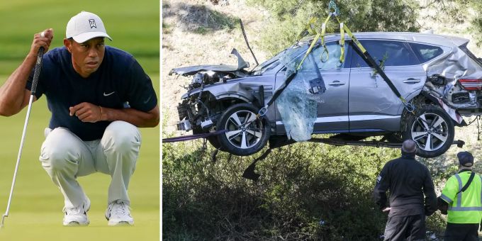 Pillendose im Auto - Tiger Woods wehrte sich nach Crash gegen Helfer