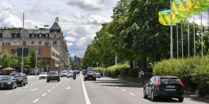 Die Bellerivestrasse muss saniert werden. (Archivbild) Bellerivestrasse