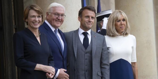 Macron Steinmeier Paris