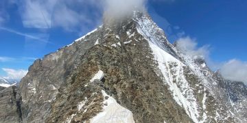 Täschhorn Bergsteiger Sturz