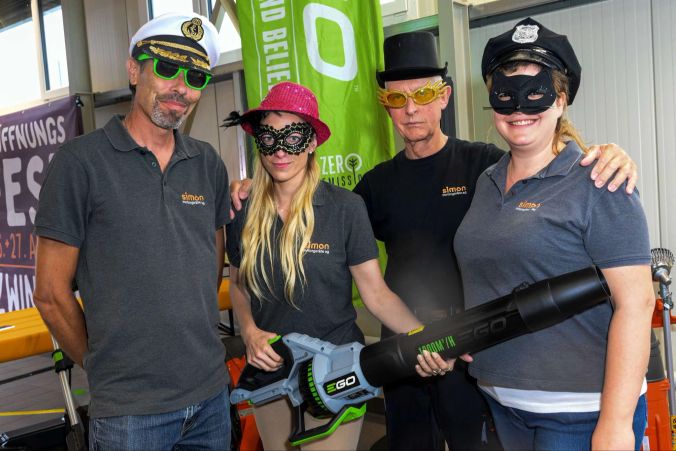 Die Crew von Simon Motorgeräte AG.