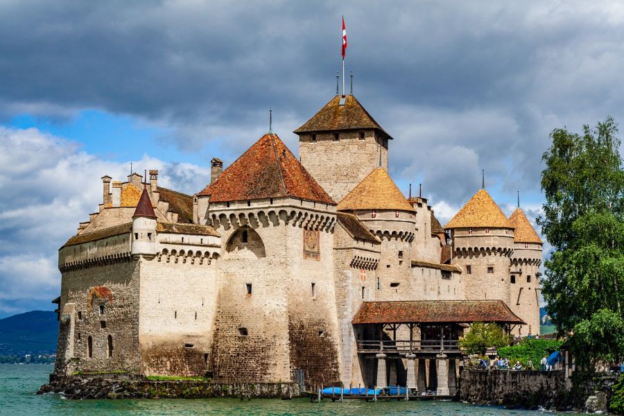 Château de Chillon, Wasserburg