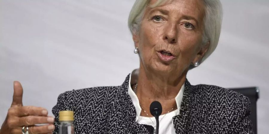 IWF-Chefin Christine Lagarde warnt eindringlich vor den Konsequenzen des weltweiten Handelskonfliktes für Entwicklungsländer. Foto: Gustavo Garello/AP