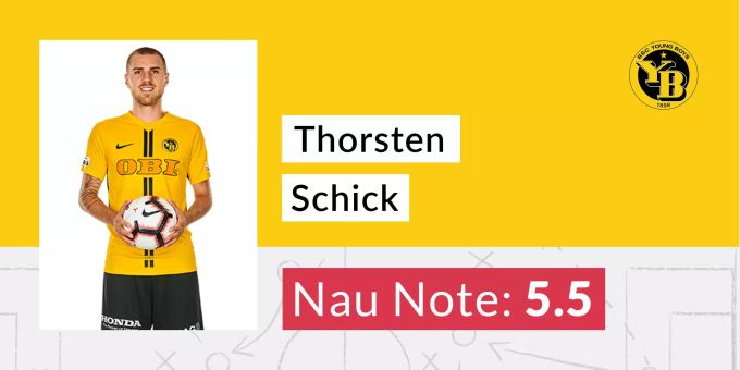Die Nau-Note für Thorsten Schick (YB). YB