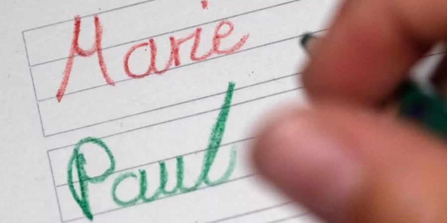 Die Vornamen Marie und Paul waren 2018 die beliebtesten Vornamen für Babys. Foto: Boris Roessler