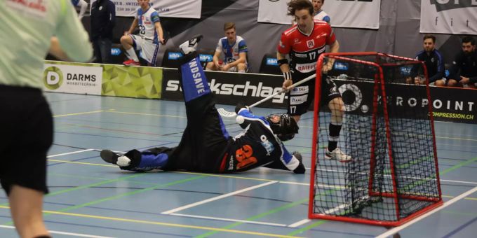 Chur Unihockey gewinnt gegen GC Zürich