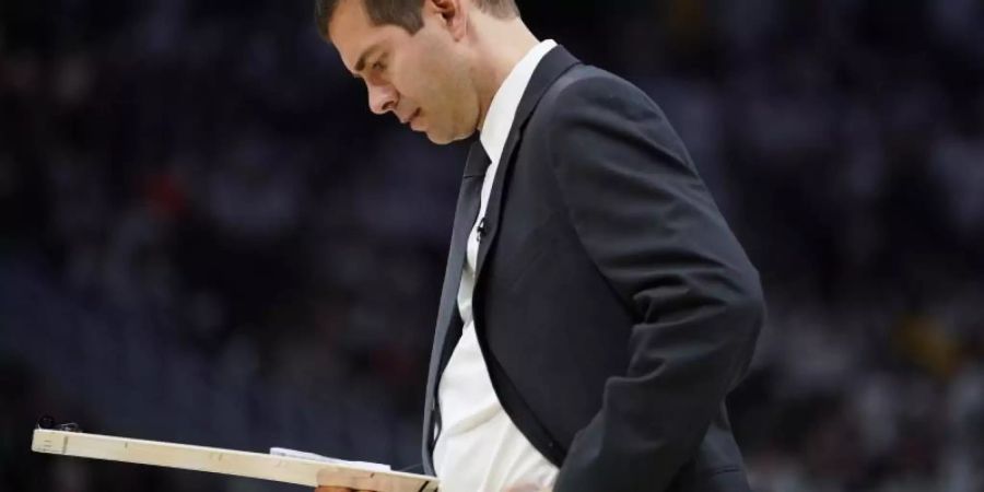 Celtics-Coach Brad Stevens. Foto: Morry Gash/AP