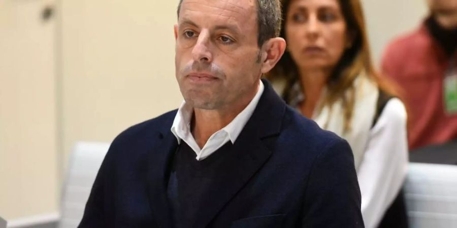 Sandro Rosell drohen bis zu elf Jahre Haft. Foto: Pool/Europa Press