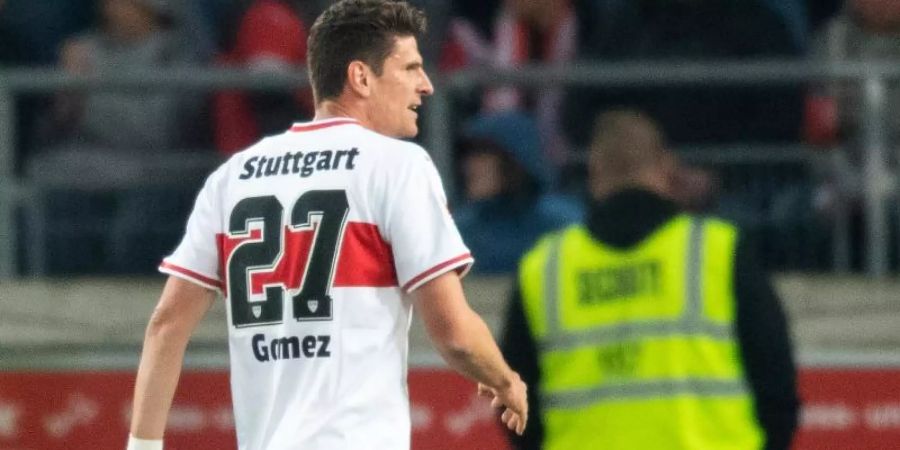 Hat juristischen Ärger: VfB-Angreifer Mario Gomez. Foto: Sebastian Gollnow