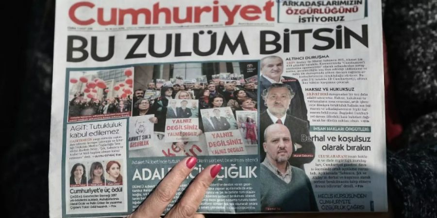 Haftstrafen gegen «Cumhuriyet»-Mitarbeiter bestätigt