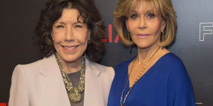 Jane Fonda (r) und Lily Tomlin Foto: Willy Sanjuan